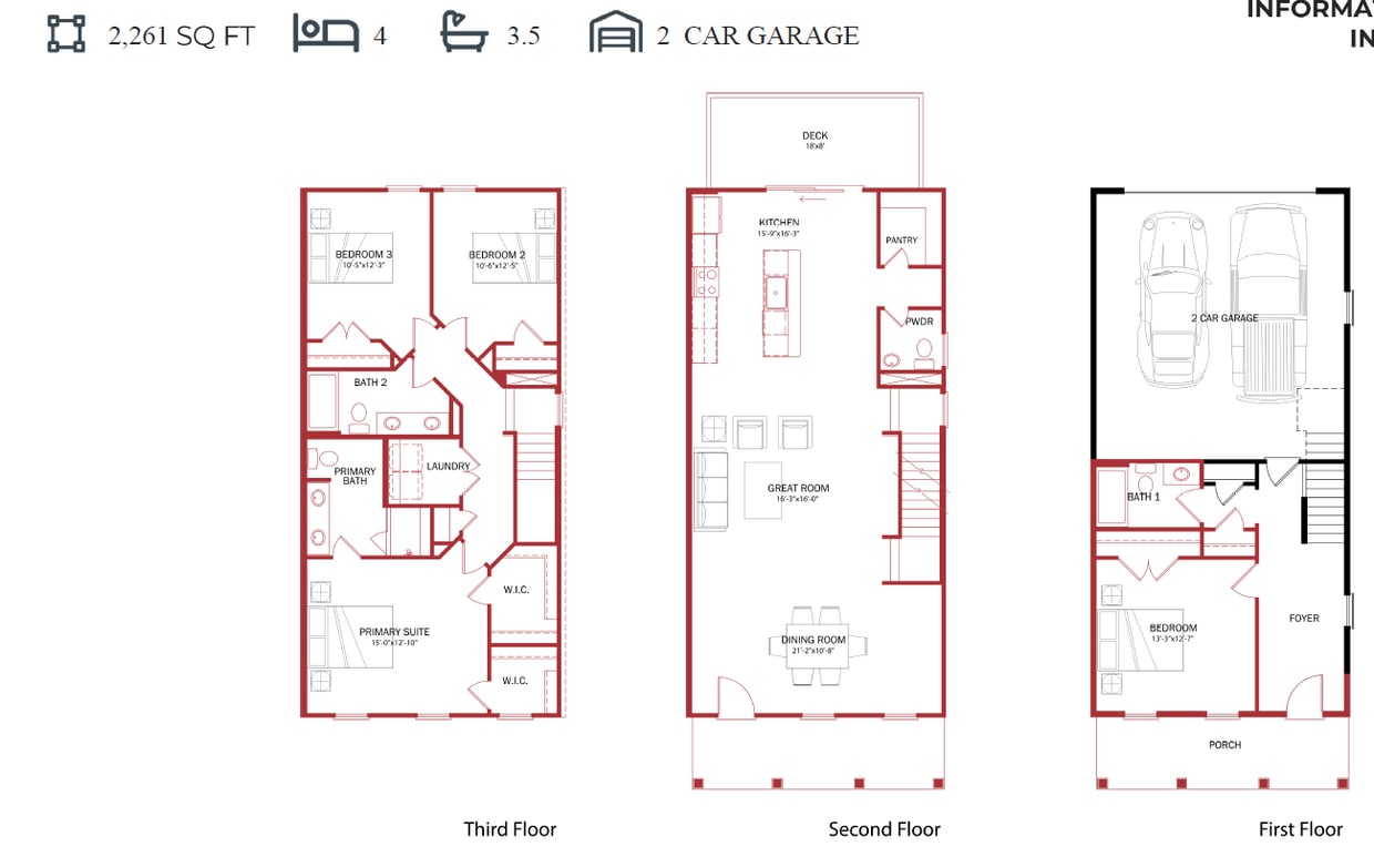 Floor Plan - 15368 Oasis Sun Wy
