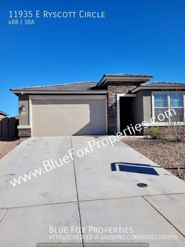 11935 E Ryscott Circle House for Rent in Vail, AZ