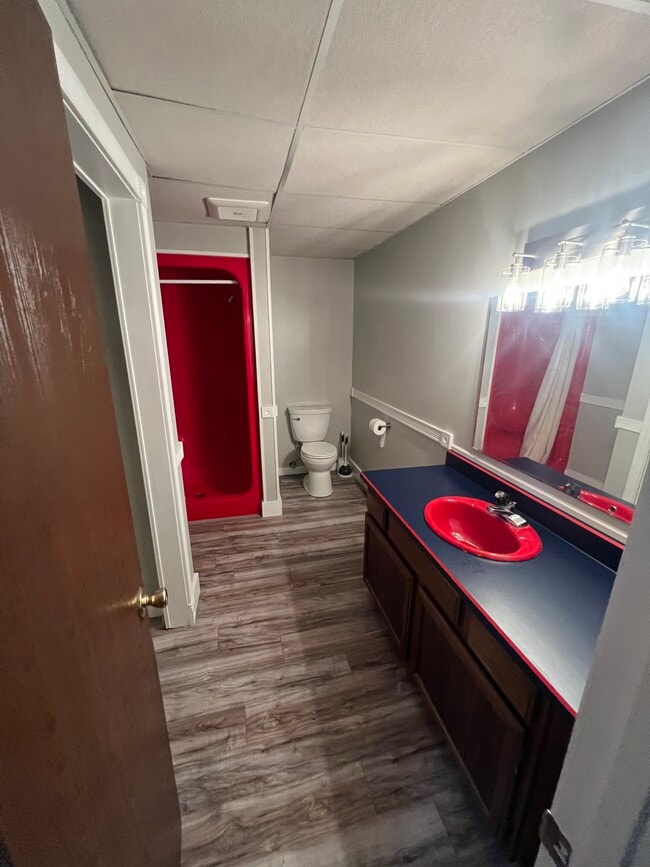 Basement bathroom - 7421 State Rd