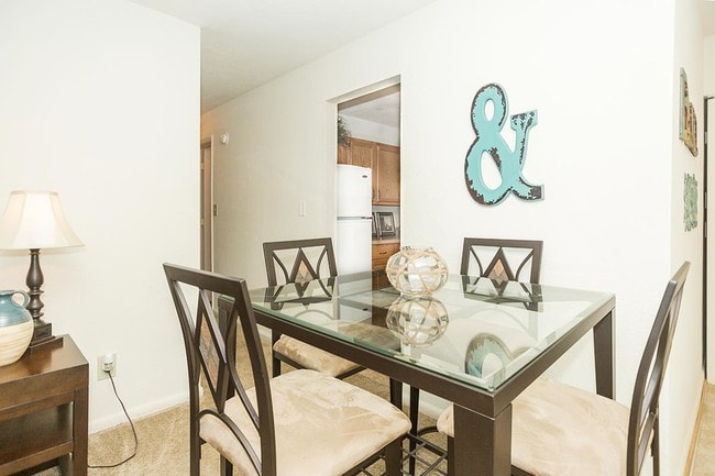 Dining Room Model - Oakmont North Apartments