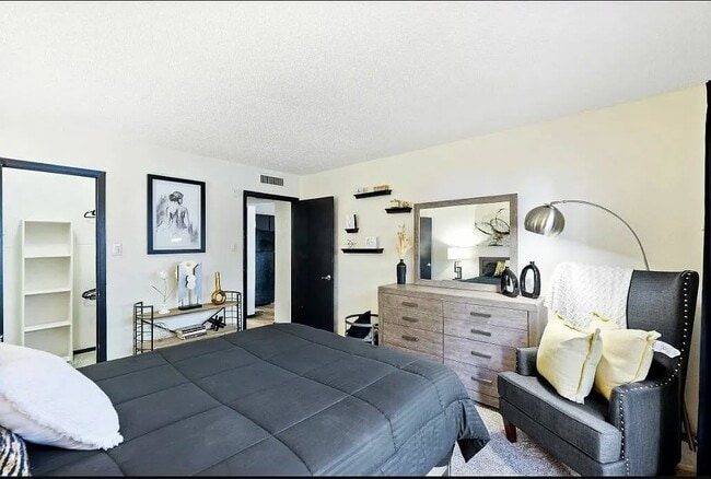 Experience modern living at The WerX, where stylish interiors meet comfort. This beautifully designed bedroom is perfect for relaxation and productivity. Don’t miss out on your chance to call this space home—schedule a tour today! - The WerX