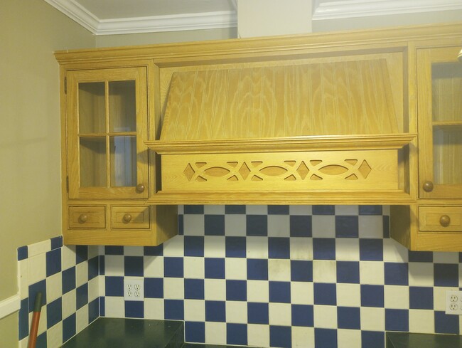 Kitchen Storage over stove - 579 High Point Ter
