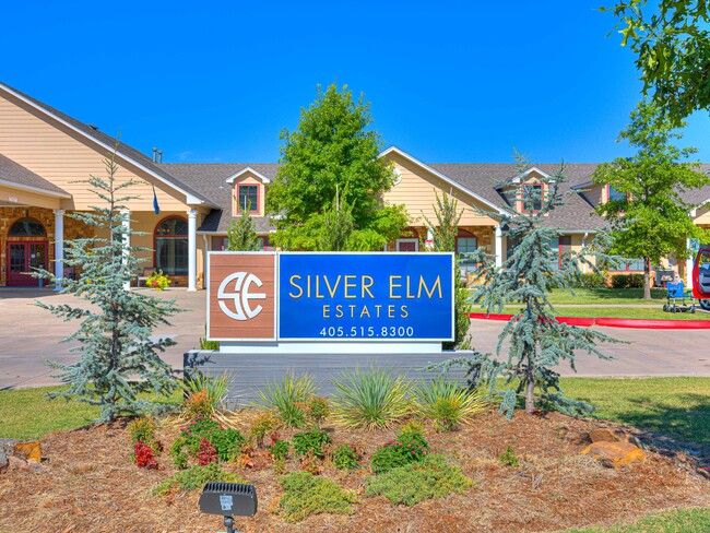 Entrance Sign - Silver Elm Estates of Norman