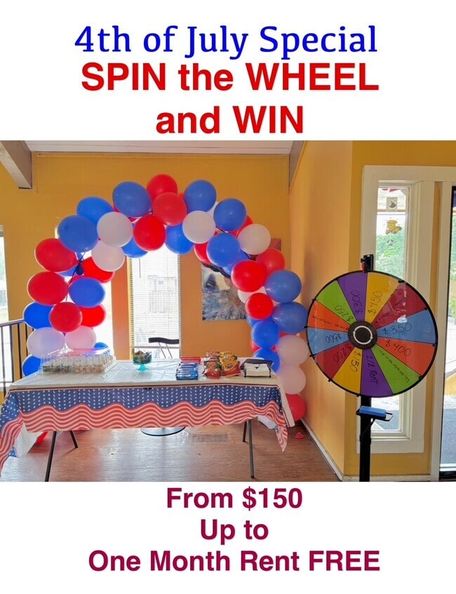 SPIN AND WIN 21W APARTMENTS - 21W at Wichita State