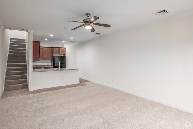 2BR, 2BA - 1,374SF Living Room/Dining Room - Chelsea Place