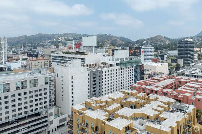 Aerial Context - The Residences at W Hollywood