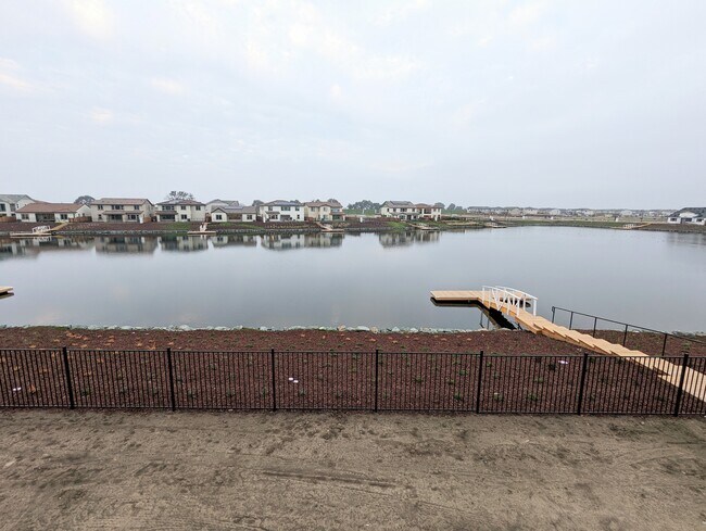 Lake view from living room - 16020 Duggar Dr