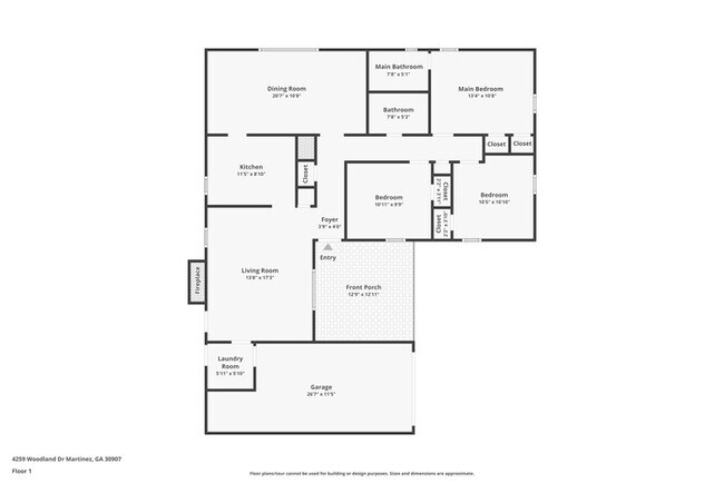 Foto del edificio - Charming 3 bedroom in Martinez, GA