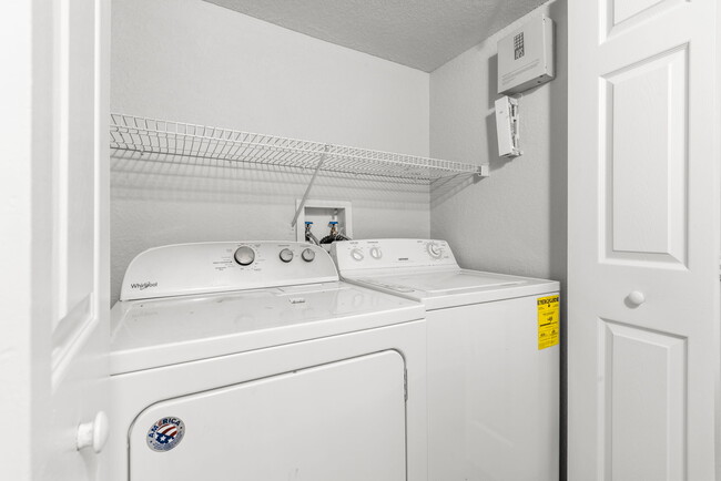 Washer and Dryer in unit - 5009 Sunridge Palms Dr