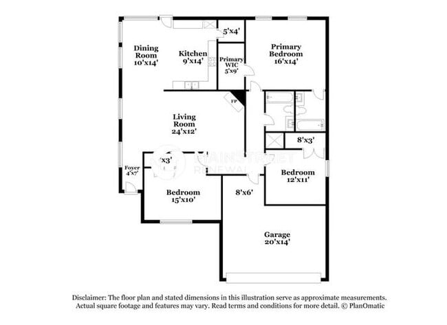 Photo - 3 Bedroom Pet-Friendly Home in MESQUITE, TX with Main Street Renewal