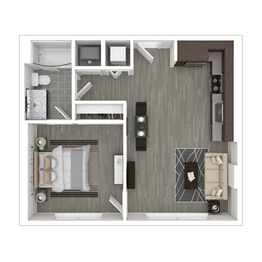 Floorplan - Residences at Dr. King Boulevard