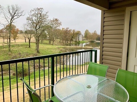 Back furnished patio view - 150 W Rockford Dr