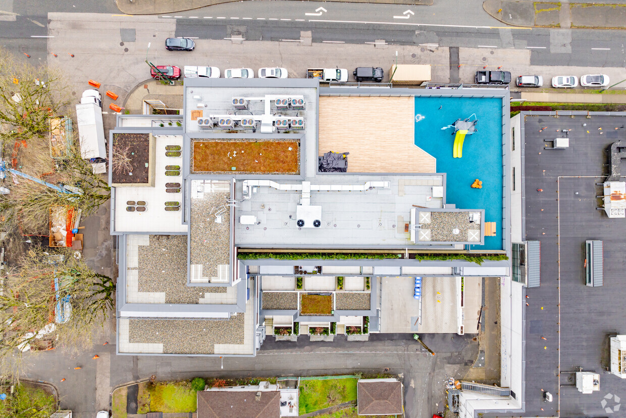 Aerial Photo - Renfrew Village South Building