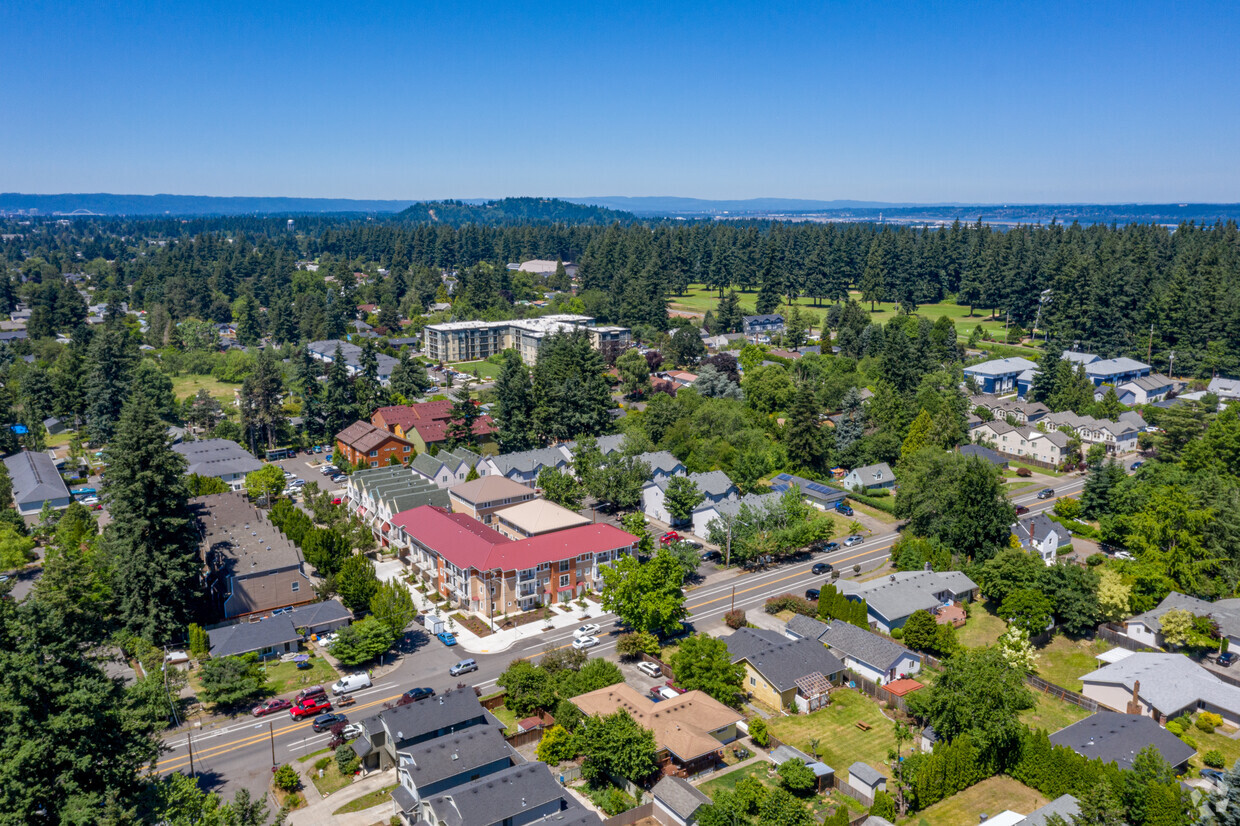 Aerial Photo - Spring Villa Apartments