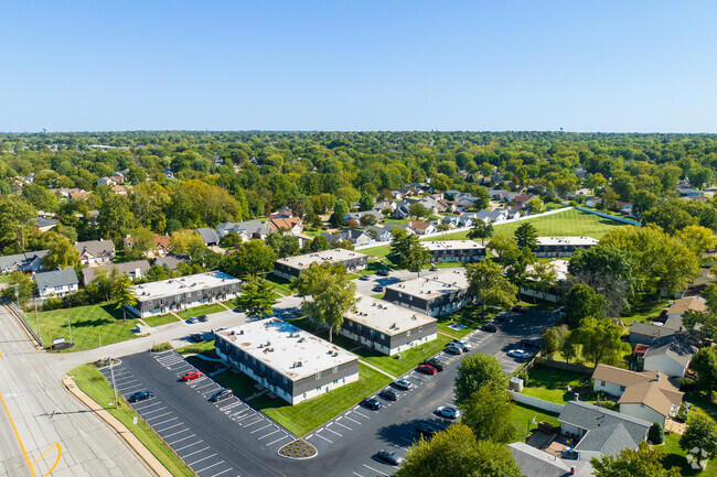 Aerial Photo - Brookmount Apartments