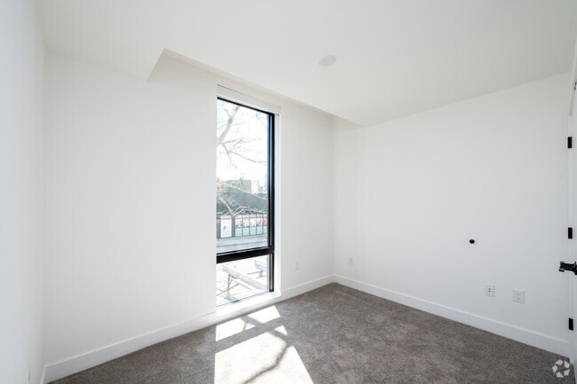 1BR, 1BA – 512SF - Bedroom - Bonsai Apartments