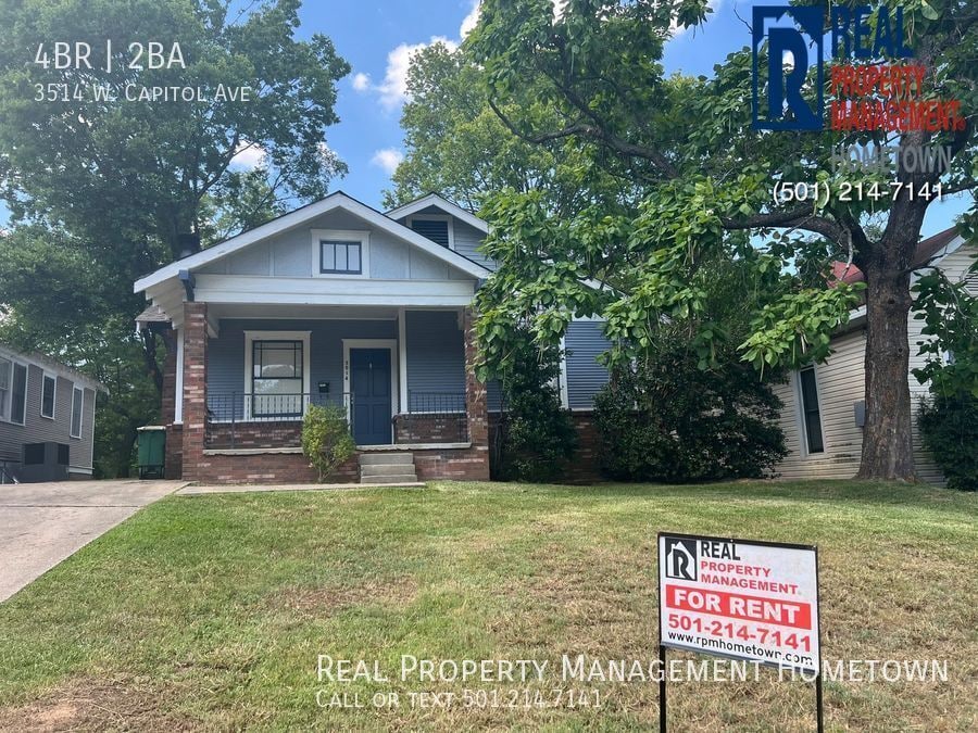 3514 W Capitol Ave, Little Rock, AR 72205 House Rental in Little Rock