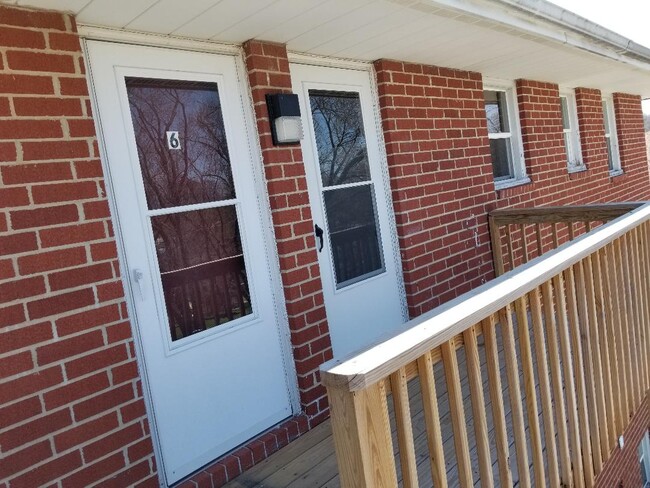 Back stairs balcony - 523 S Locust St