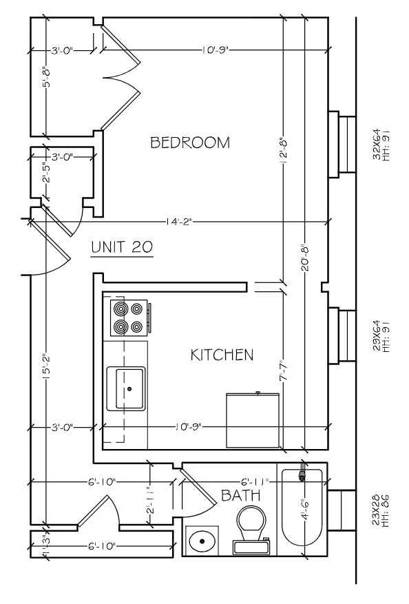 4036 Walnut 20 - Campus Apartments