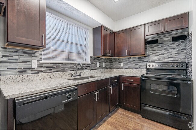 1 habitación, 1 baño - 674 pies cuadrados - Cocina - Fox Hollow Lewisville