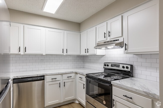 2BR, 1BA - 909SF Alternate Kitchen - Spring Chase Apartments