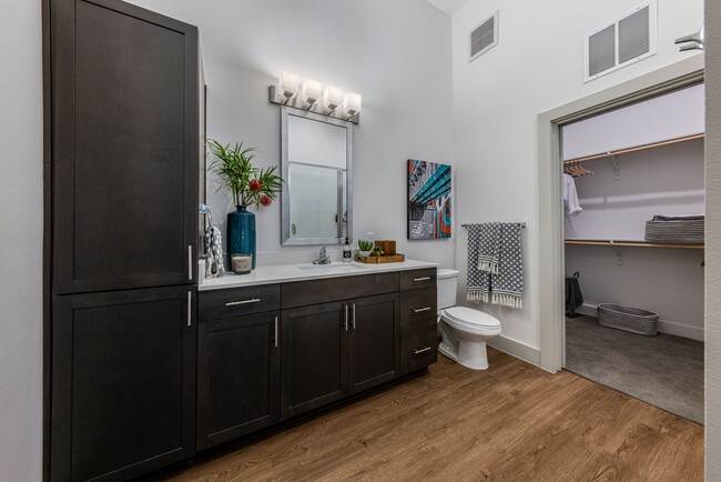 Spacious Bathrooms - The Monroe Apartments