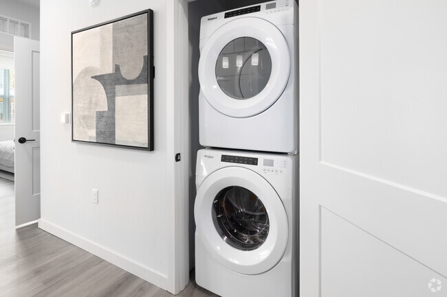 A1 - 1BR, 1BA - 740SF - Laundry Map - The Winslow Residences