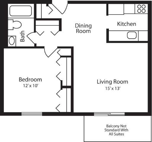 Hummingbird Pointe & The Gardens – Hummingbird - 1 Bedrooms