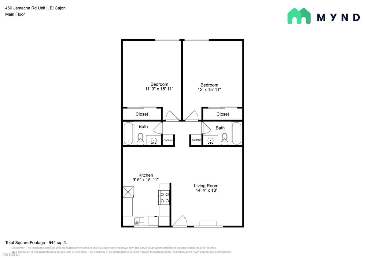 Primary Photo - 2 br, 2 bath Apartment - 450 Jamacha Rd Apt H
