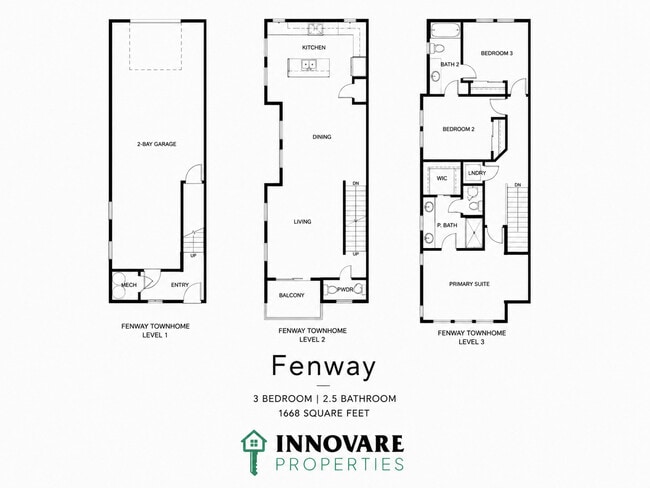 Plano de planta - Innovation Park at Liberty Wells