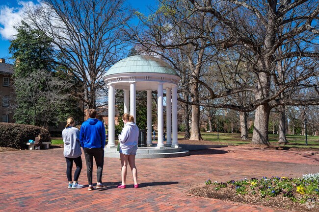 UNC is a five-minute drive from Meadowmont.