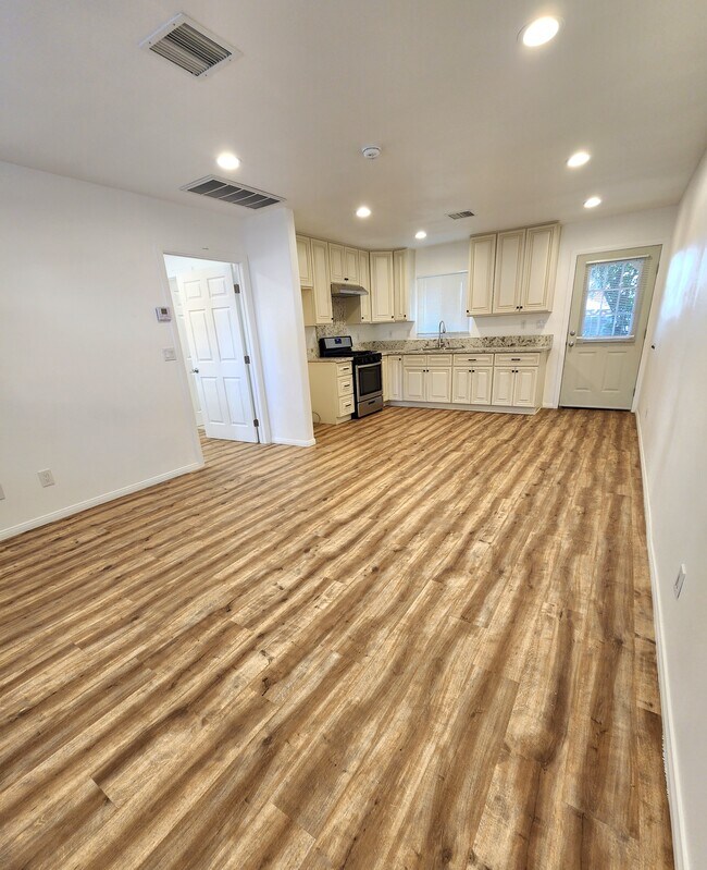 Open area kitchen and Living Room - 7762 Lurline Ave