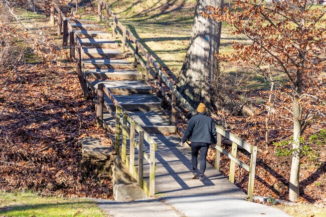 Parkville's Double Rock Park is 102-acre park offering many outdoor recreation amenities.
