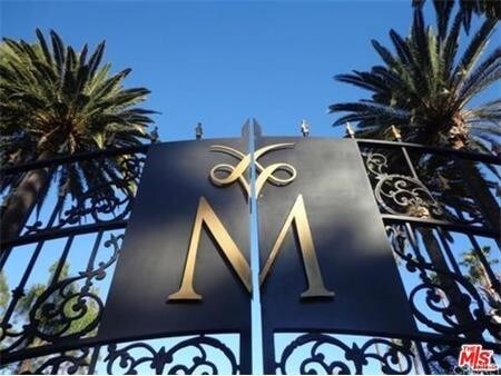 Main entrance gates - 21500 Burbank Blvd