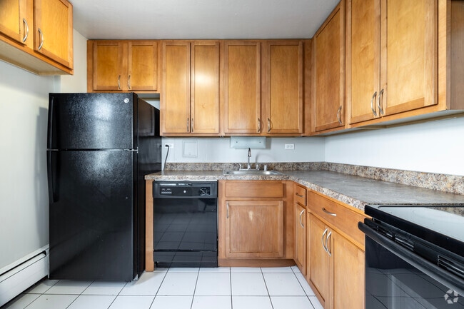 2HAB, 2BA - Cocina - Oglesby Towers Apartments