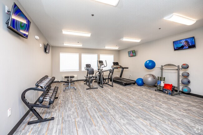 Gimnasio - Boulevard Apartments & Townhomes