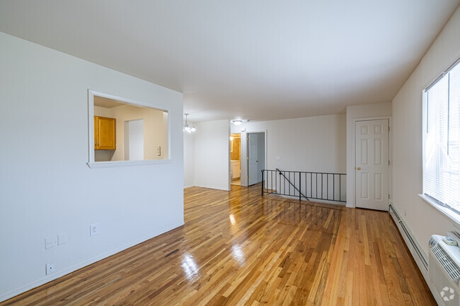 1BR, 1BA - 555SF - Living Room - Model B - Nieuw Amsterdam Village