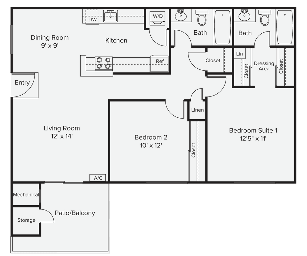 1600 Villa St Unit FL1ID457A, Mountain View, CA 94041 Apartment for