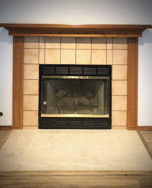 fireplace - 8659 Chancellor Dr