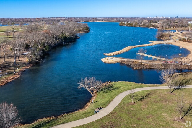 Shawnee Lake Overlook is beautiful all year long.
