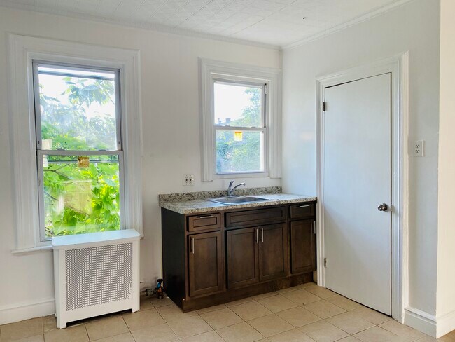 Custom base cabinet with large pantry - 84 Peabody Pl