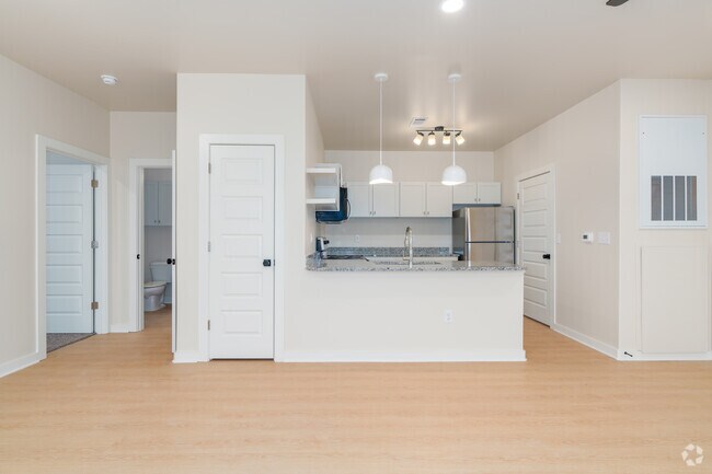 1 habitación, 1 baño - Cocina - Newbury Flats