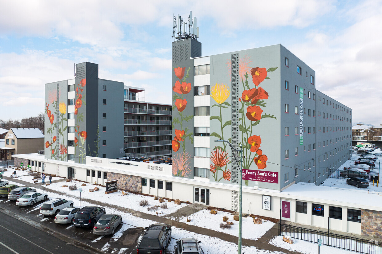 Primary Photo - Towers on Main Apartments