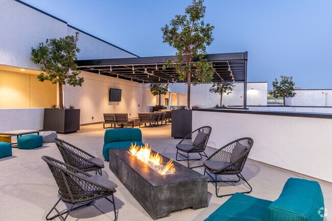 Sun Deck at Dusk - Urbana