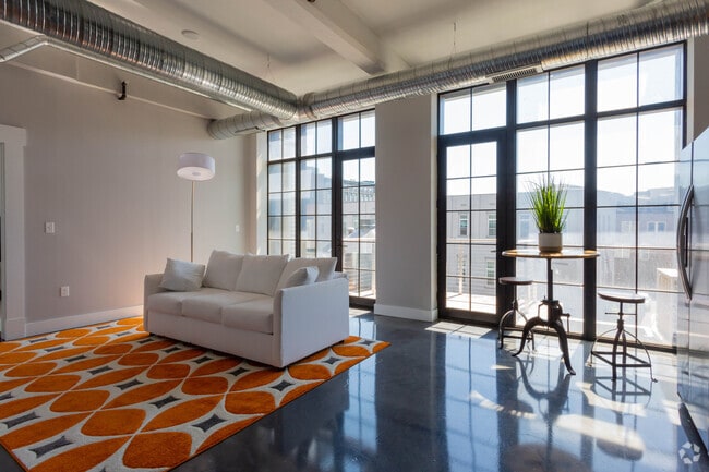 Living Room - The Lofts at Frog Alley