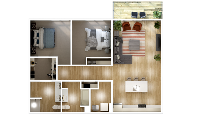 Interior Photo - The Mill on Flax