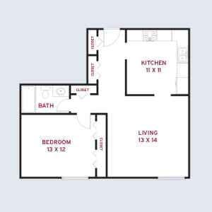Interior Photo - Bartlett Court Apartments