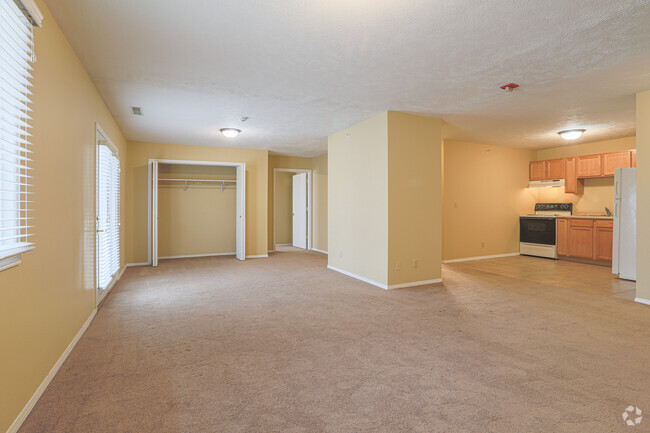 2 BR, 2 BA - Living Room - Currency Commons Apartments