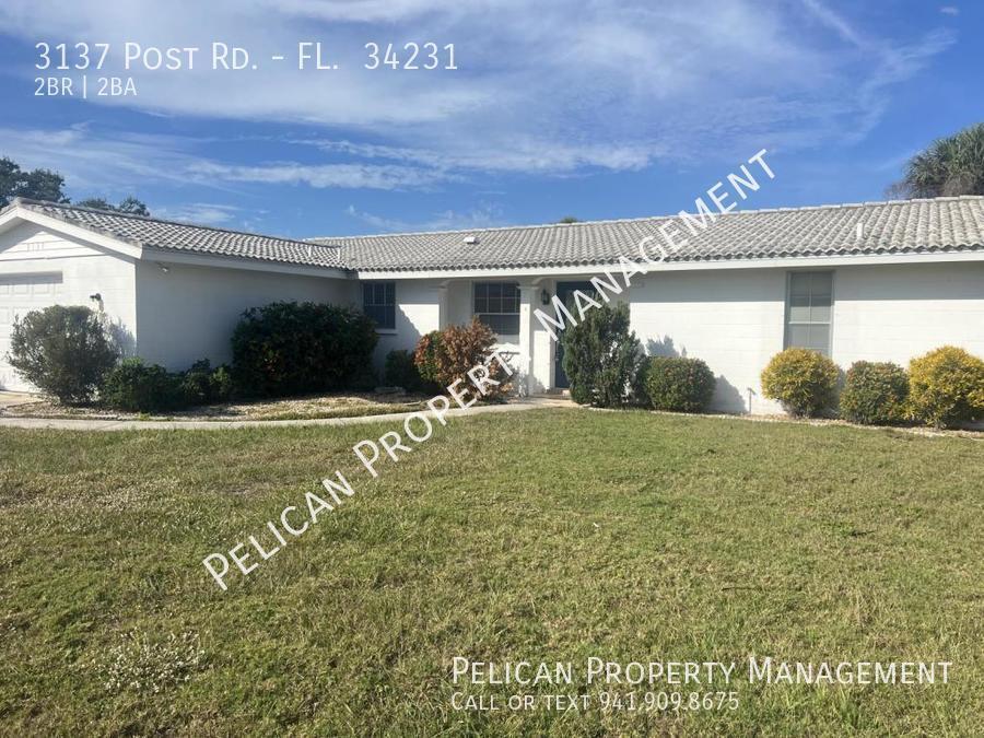 3137 Post Rd., Sarasota, FL. 34231 - 3137 Post Rd., Sarasota, FL.  34231