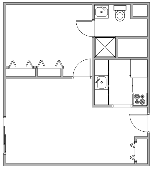 Floorplan - North Hill Place Apartments